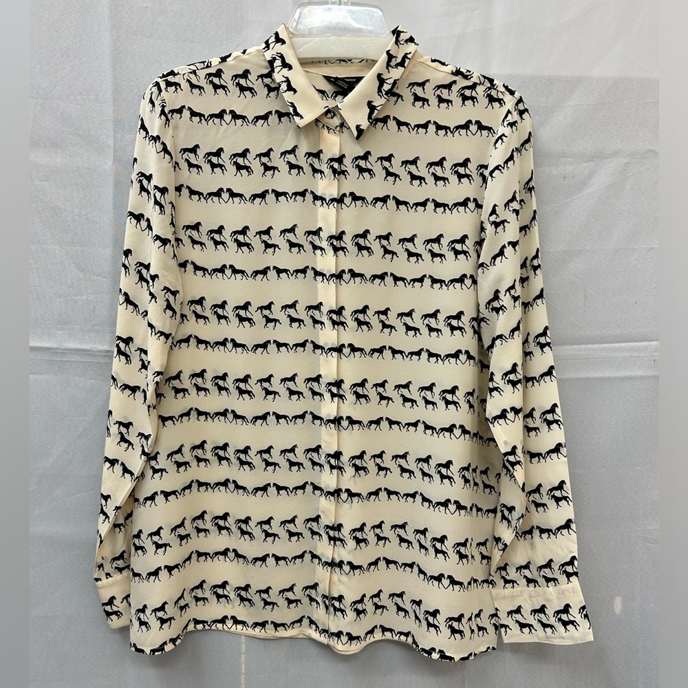 CLUB MONACO Silk Blouse